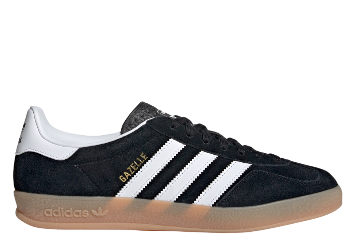 商品画像：adidas Gazelle Indoor Shoes - Black | Free Shipping with 4