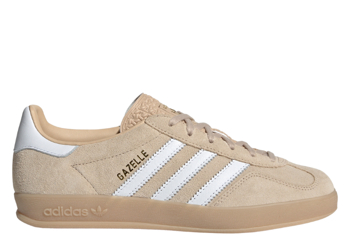 スニーカー Adidas x Clot Gazelle Indoor Halo Ivory Cloud White The CLOT x adidas Gazelle Halo Ivory Releases June 2024