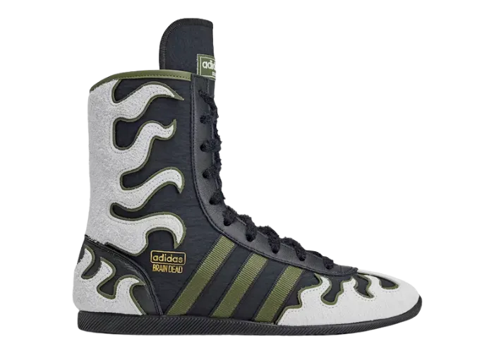 adidas Japan Hi Brain Dead Black White