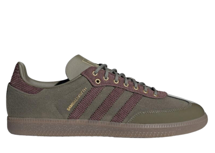 スニーカー Adidas x Alwayth Samba OG Collegiate Burgundy Aurora Black adidas Samba OG ALWAYTH College Burgendy Men's - IH5187 - US
