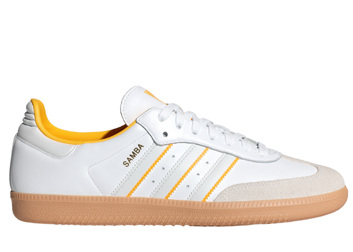 adidas gazelle silver green womens Adidas x CLOT Unisex Samba Cloud White / Core Black / Cloud White Low Top  Espadrille Sneakers