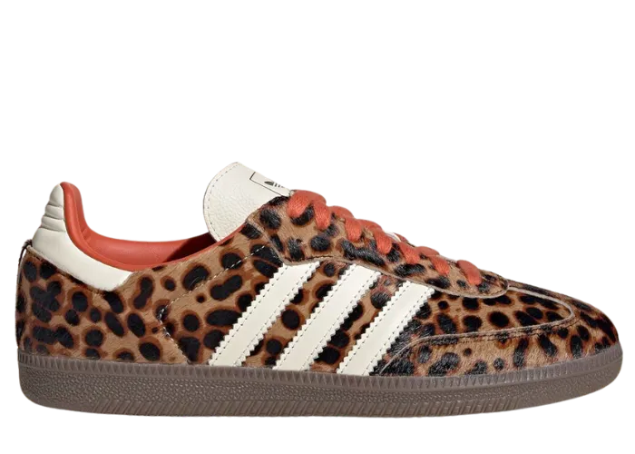 adidas Samba OG Leopard Preloved Red (W)