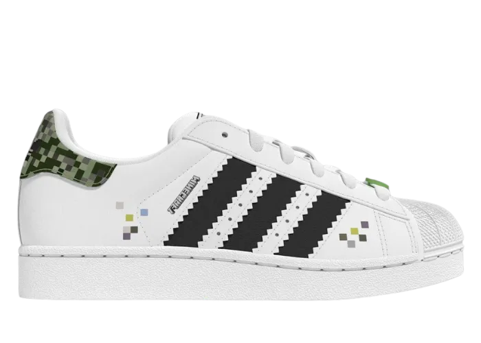 Minecraft x adidas Superstar Creeper JQ8749