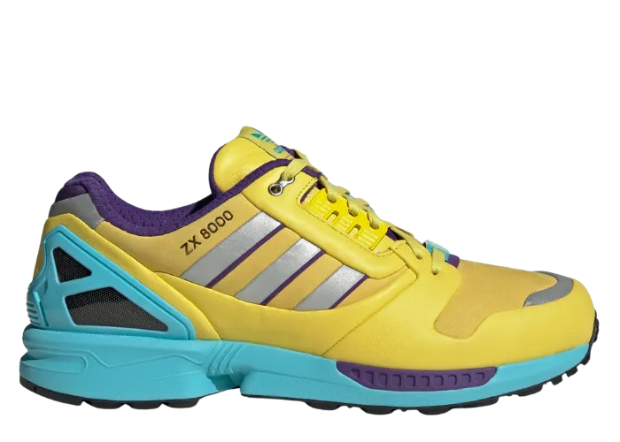 colorful。 adidas ZX 8000 JC & MT Consortium Blue - JQ6739 Release Info
