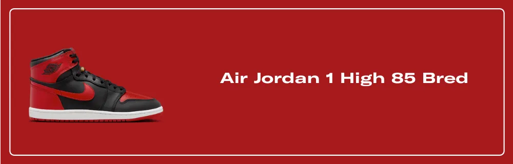 The Air Jordan 1 High 85 Bred Releases February 2025 The Air Jordan 1 High 85 Bred Releases February 2025