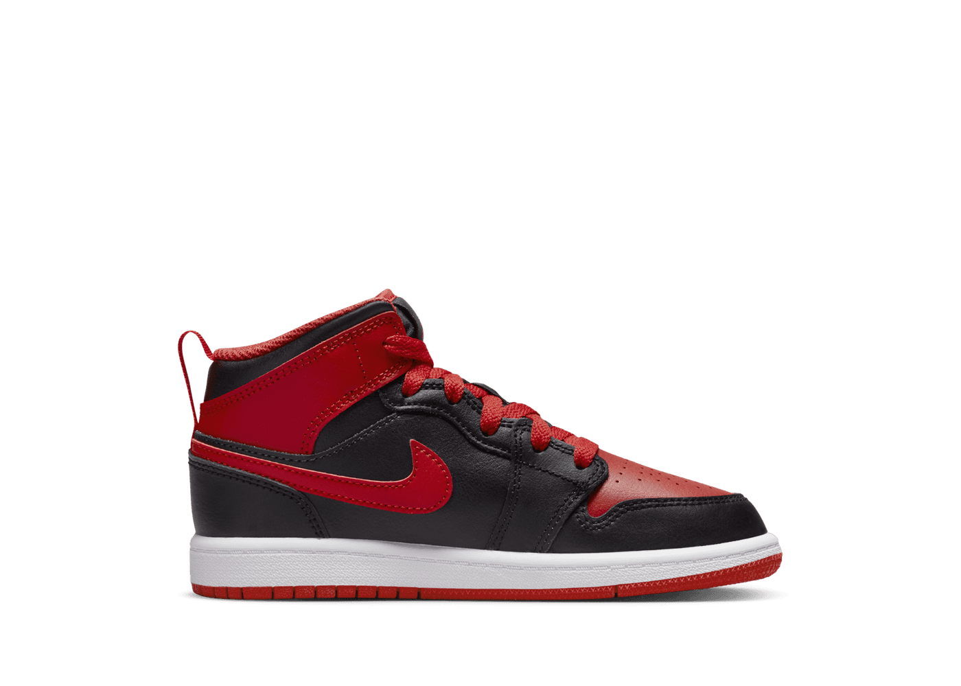 This Air Jordan 1 Mid References The Legendary Bred