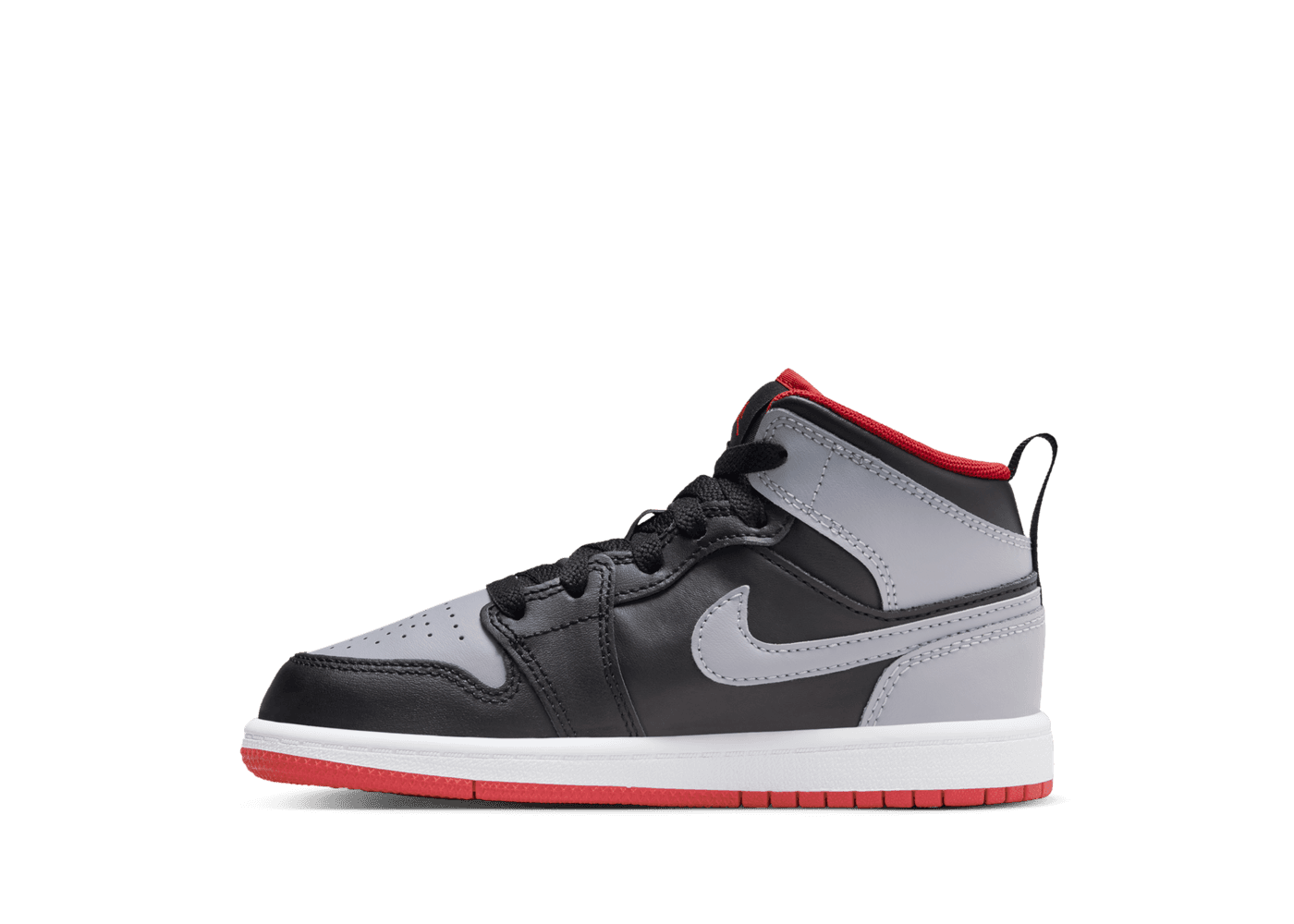 Nike air jordan 1 retro clearance mid fire red black cement