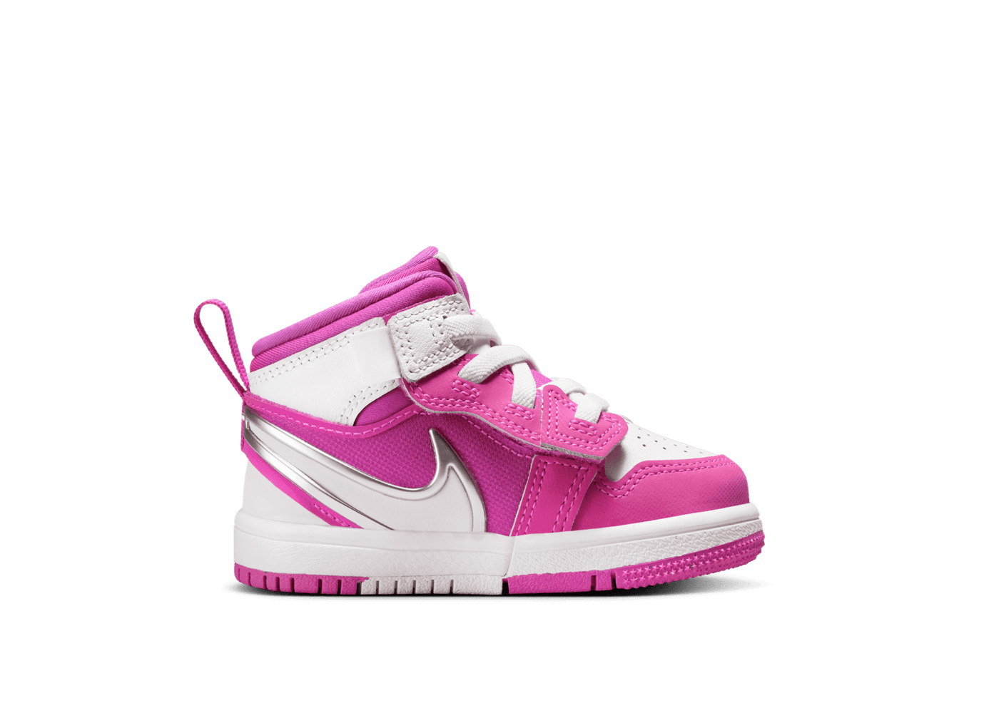 Air Jordan 1 Mid RM EasyOn 'Fire Pink' (TD) - FQ1283-601
