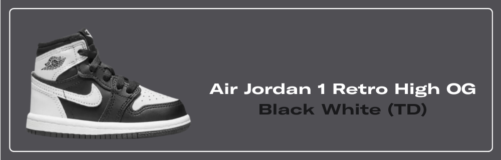 Air Jordan 1 Retro High OG Black White - DZ5485-010