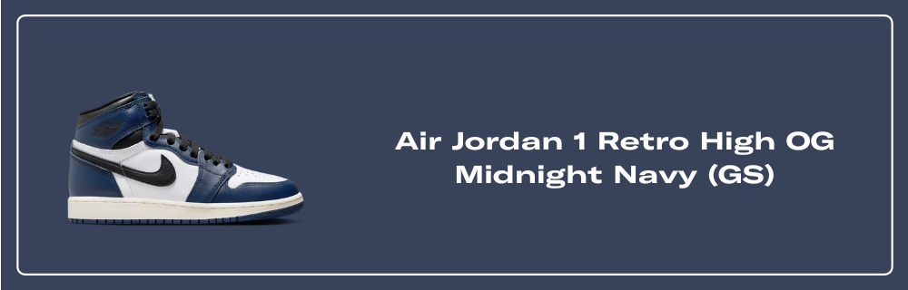 Air Jordan 1 Retro High OG Midnight Navy (GS) - FD1437-401