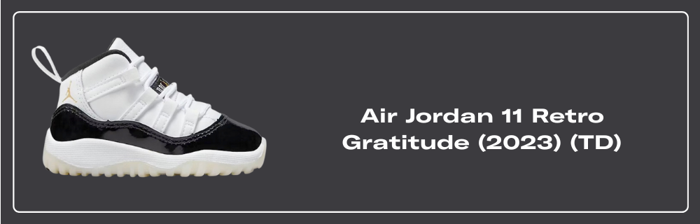 Jordan 11 Retro DMP Gratitude (2023) (GS) Kids' - 378038-170 - US