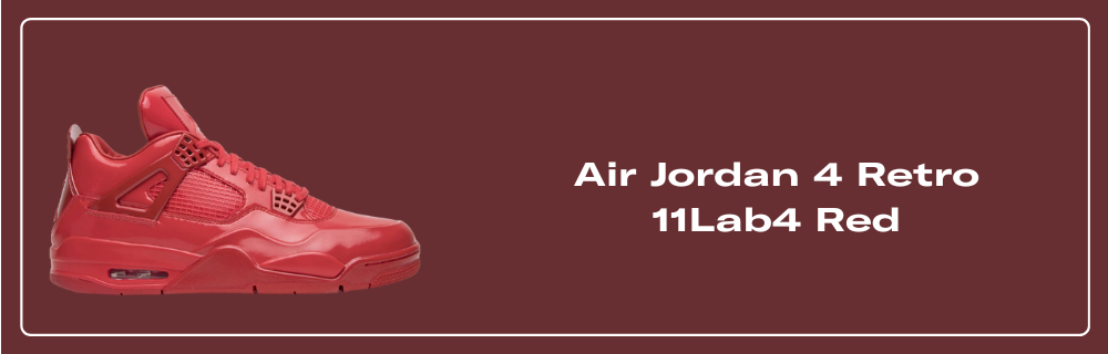 Jordan 4 clearance retro 11lab4 red