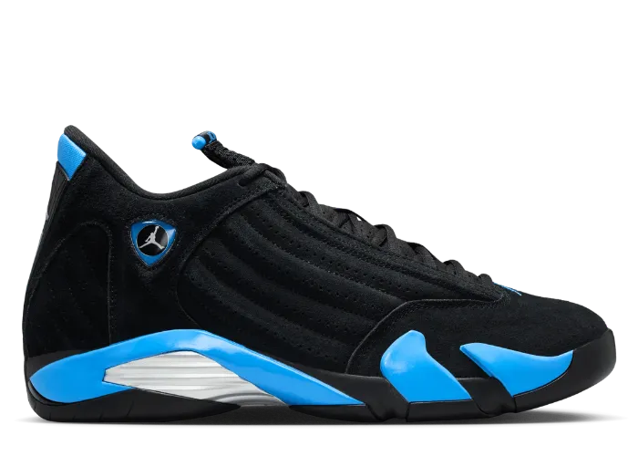Air Jordan 14 Black University Blue
