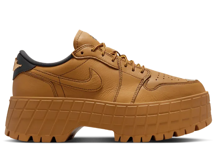The Air Jordan 1 Brooklyn Low Wheat Does Its Best Workboot Impression
