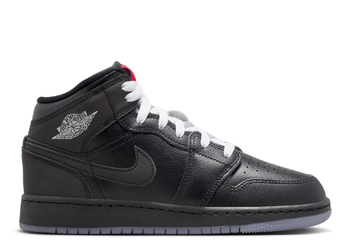 Air Jordan 1 Mid Black Metallic (GS) - HV5180-010 Raffles