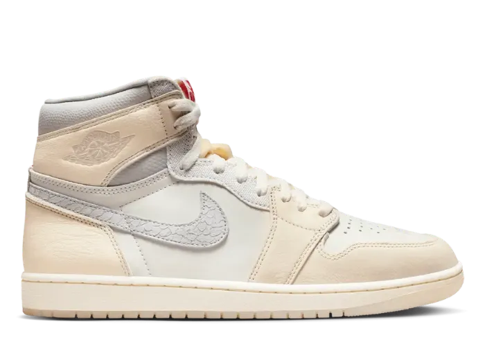 Air Jordan 1 Retro High OG Sail Elephant Print