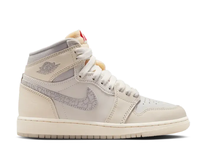 Air Jordan 1 Retro High OG Sail University Red (GS)