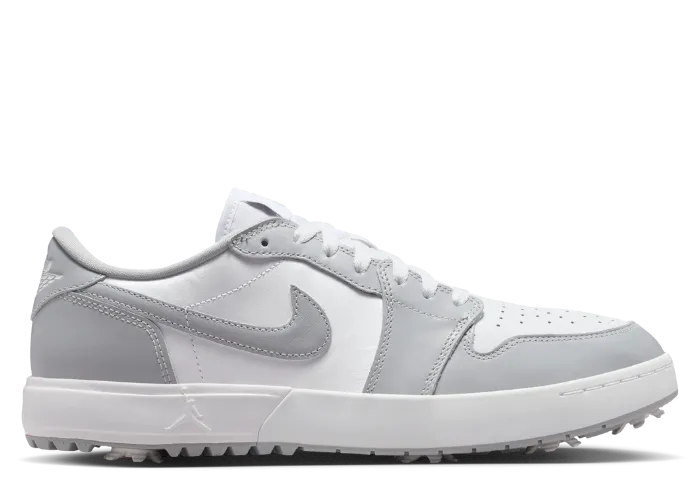 NIKE AIR JORDAN 1 LOW GOLFウルフグレー ホワイト ガム エア ジョーダン 1 ナイキ エアジョーダン1 ロー ゴルフ スパイク