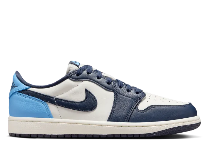 Air Jordan 1 Retro Low OG Obsidian UNC
