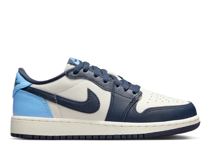 Air Jordan 1 Retro Low OG Obsidian UNC (GS)