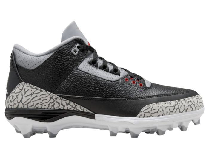 Jordan 3 Retro MCS ブラック×グレー 27cm スパイク Jordan 3 Retro MCS ブラック×グレー 27cm スパイク