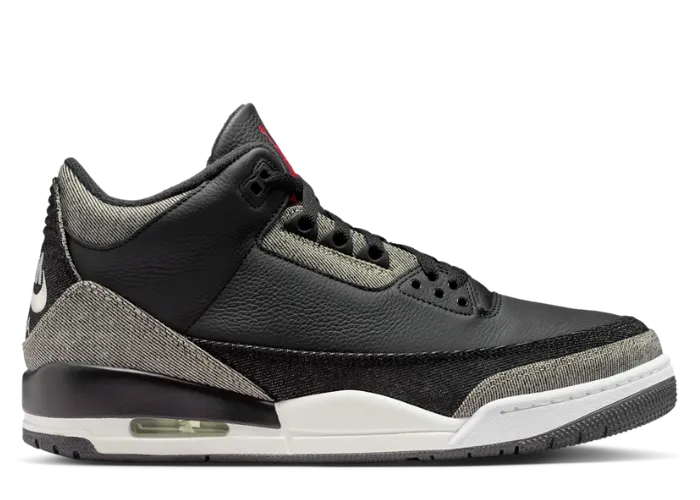 Air Jordan 3 Retro Levi's Black Cement