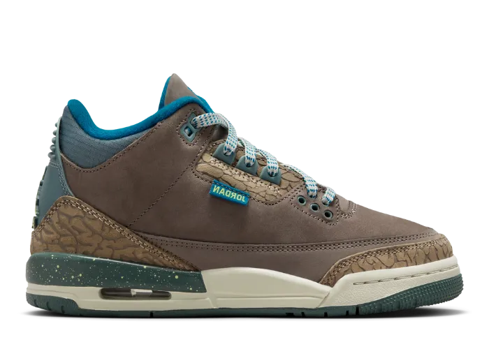 Air Jordan 3 Retro Olive Grey (GS) 