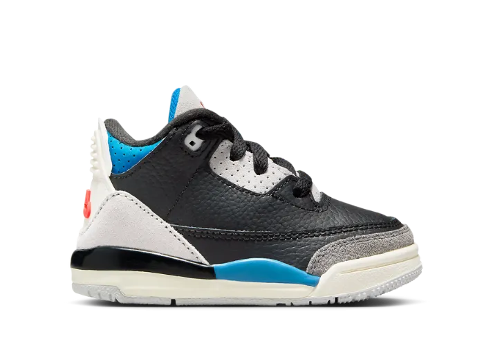 Air Jordan 3 Retro Rare Air Black Military Blue (TD)