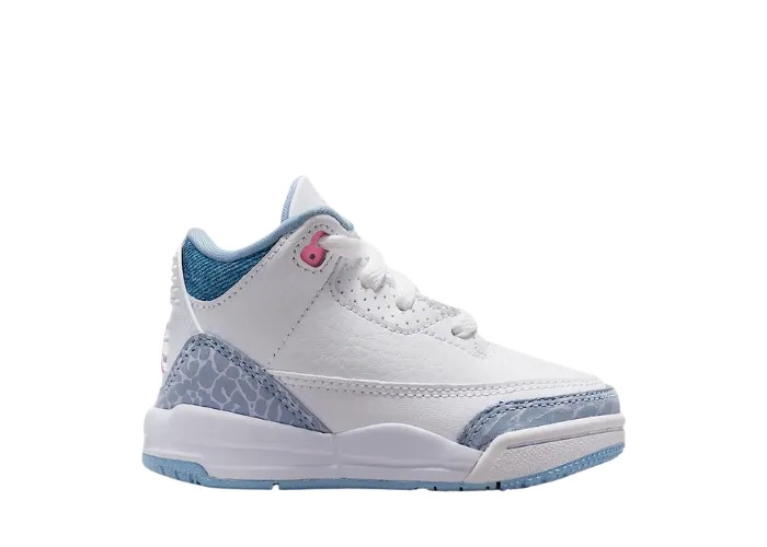 Air Jordan 3 Retro White Cobalt Bliss (TD)