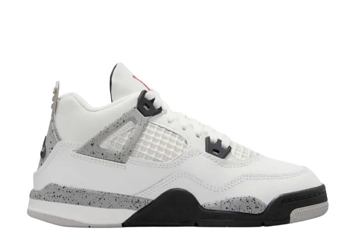 Air Jordan 4 Retro White Cement (PS)