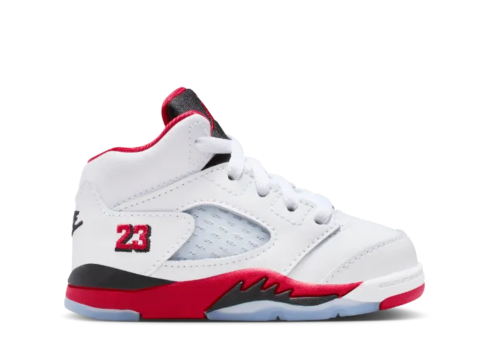 Air Jordan 5 Retro Fire Red Black Tongue (TD)
