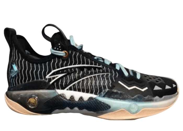 シューズ(男性用) ANTA shock wave 5 pro US11 ANTA Shock Wave 5 Pro 'Dark Knight' 112331111S-1