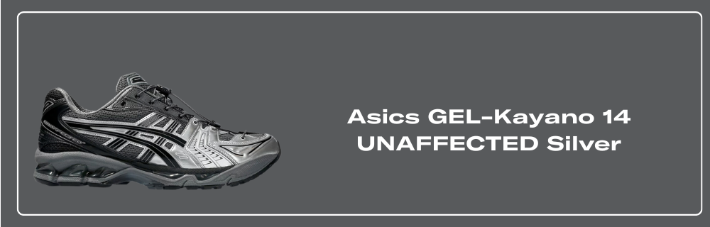 Asics GEL-Kayano 14 UNAFFECTED Silver - 1201A922-020