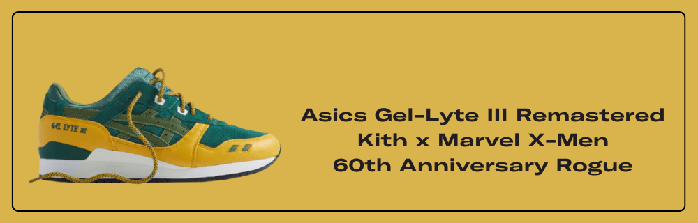 Asics Gel-Lyte III Remastered Kith Marvel X-Men Rogue - AI1201A960