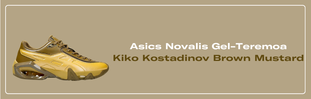 Asics Novalis Gel-Teremoa Kiko Kostadinov Brown Mustard - 1203A331