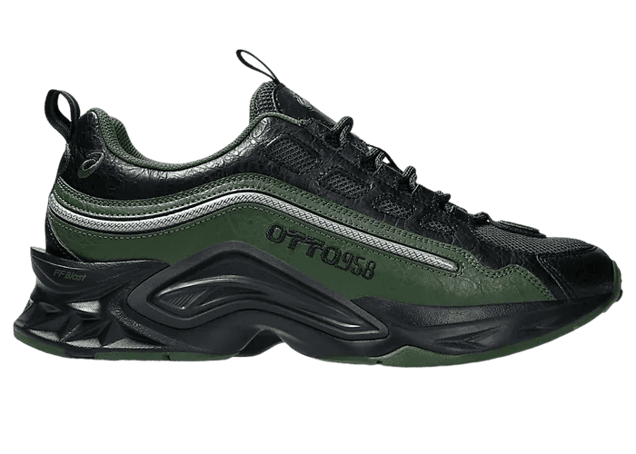 The OTTO 958 x Asics Protoblast Green Black Releases
