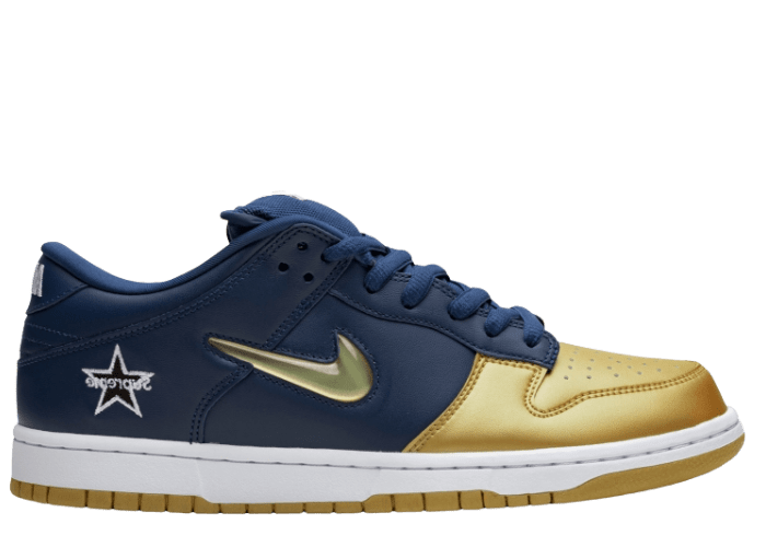 Nike SB Dunk Low Supreme Jewel Swoosh Red - CK3480-600