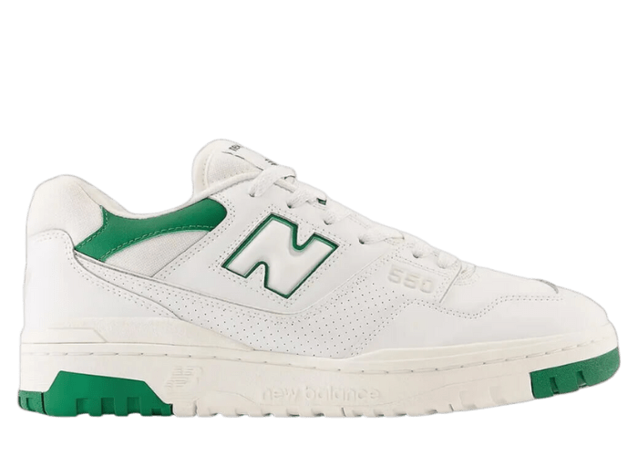 New Balance 550 (White/Green) 8.5