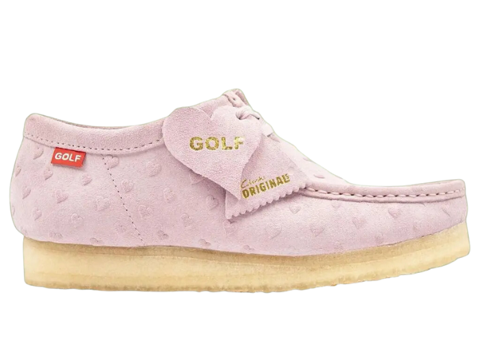 Clarks Originals Wallabee Golf Wang Pink Raffles Where to Buy