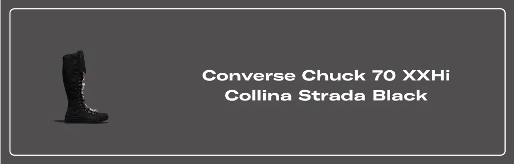 Converse Chuck 70 XXHi Collina Strada Black - A19050C display picture 2