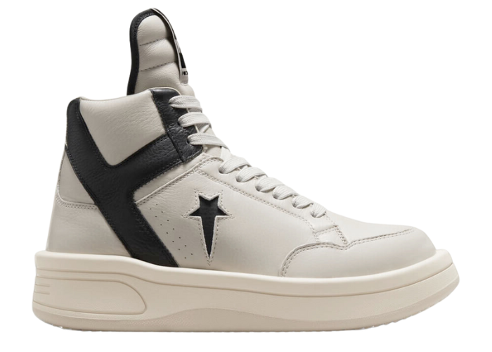 Converse DRKSHDW TURBOWPN Rick Owens Cream Black - A06758C Raffles