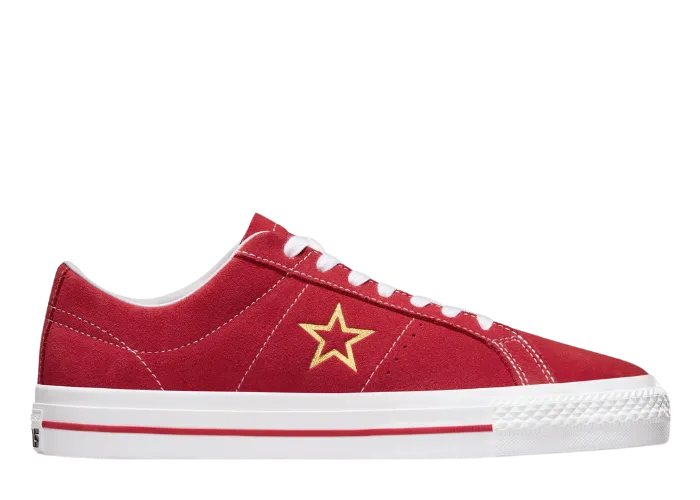 Converse One Star Pro Suede Varsity Red