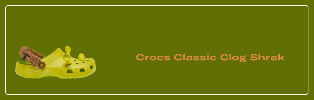 DreamWorks x Crocs Classic Clog 'Shrek' 209373‑3TX - 209373-3TX