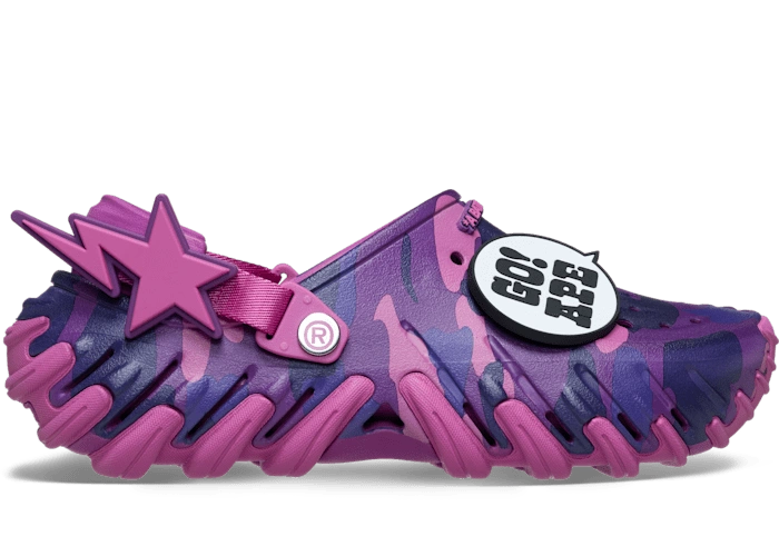 Crocs Echo RO Clog BAPE Navy - 213140-4SN Raffles & Where to Buy