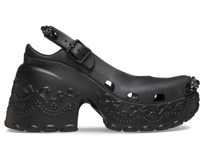 Crocs Ballerina Platform Simone Rocha Black - 211079-001
