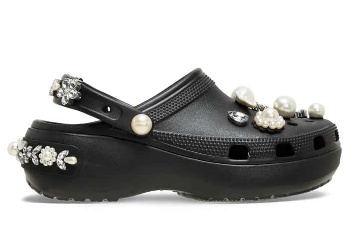 Crocs Classic Clog Simone Rocha Black