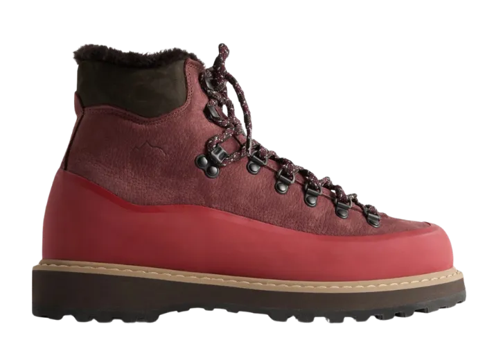 Diemme Roccia Vet Gomma Shearling Ronnie Fieg Bordeaux