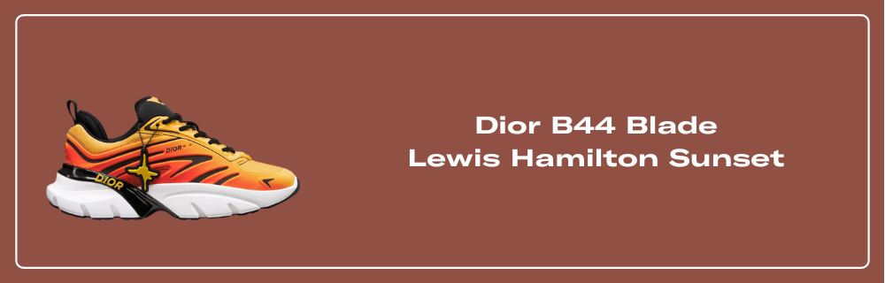 Dior B44 Blade Lewis Hamilton Sunset Raffles Where to Buy