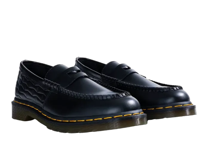 Dr. Martens Penton Loafer Wasted Youth Black
