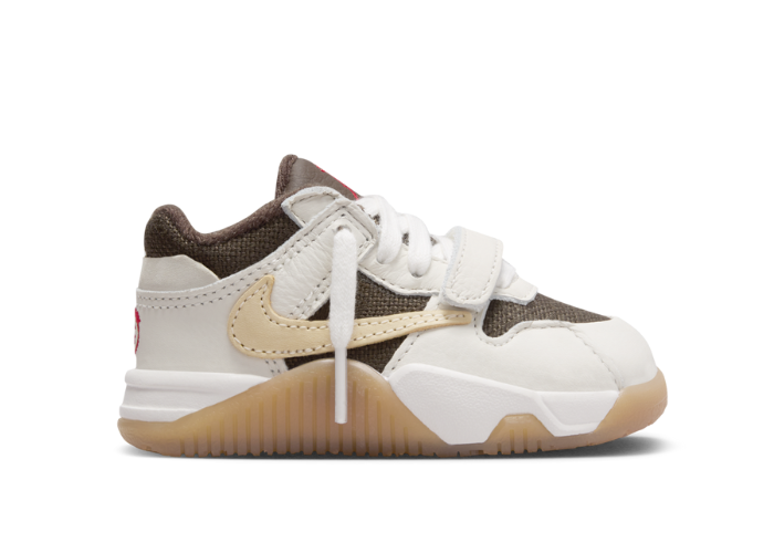 大特価 チラシ Jordan Jumpman Jack TR Travis Scott Sail Dark Mocha (PS) - FJ2851-100 スニーカー